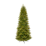 10ft. Pre-Lit Slim Fraser Fir Artificial Christmas Tree, Clear Lights